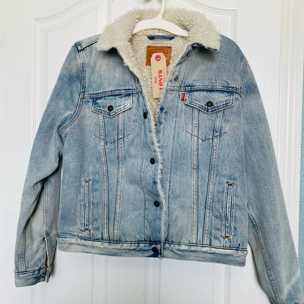 Levi’s Sherpa Lined Denim Jacket